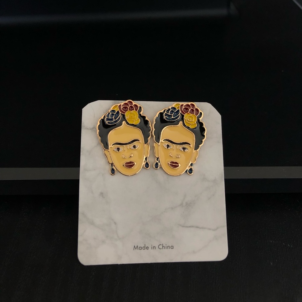 Frida Kahlo Earrings - Picture 2 of 3